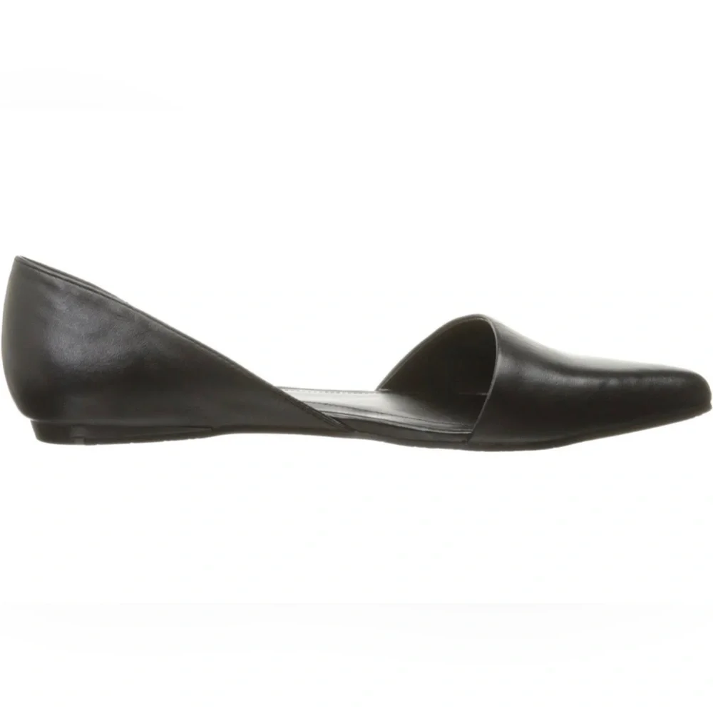 Calvin Klein Women's Hillaria Ballet Flat Black 9